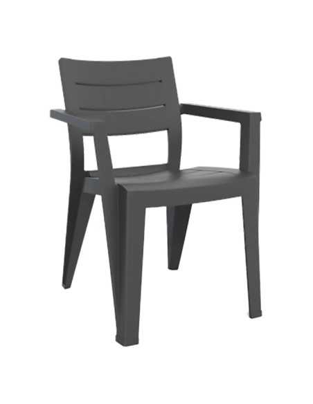 SEDIA IN POLIPROPILENE 'JULIE' bianca - KETER | Utensili Store
