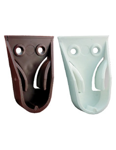 Koncreto - REGGITUBO PER TUBO TONDO mm 18 - pz. 4 bianco 2