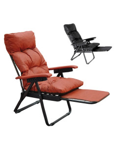 SEDIA A SDRAIO 'ECOPELLE' - Senza Marca