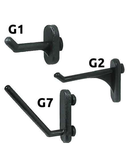 GANCIO IN NYLON PER PANNELLI PORTAUTENSILI - Koncreto | Utensili Store