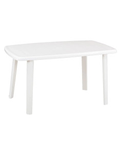 TAVOLO IN POLIPROPILENE 'CAYMAN' bianco - BICA