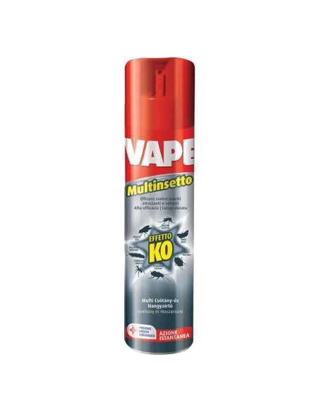 INSETTICIDA MULTINSETTO SPRAY 'EFFETTO KO' - VAPE | Utensili Store