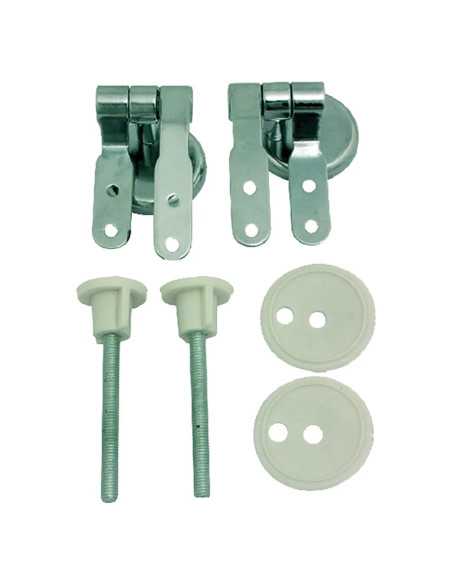 CERNIERA FISSAGGIO PER SEDILE WC - Senza Marca | Utensili Store