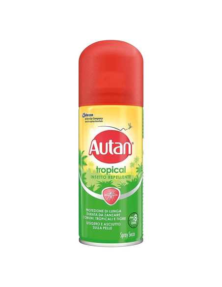 REPELLENTE 'AUTAN TROPICAL SPRAY SECCO' - AUTAN | Utensili Store