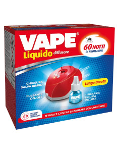 ANTIZANZARE ELETTRICO AD EMANAZIONE 'LIQUIDA' - VAPE