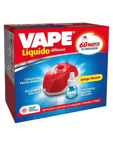 ANTIZANZARE ELETTRICO AD EMANAZIONE 'LIQUIDA' - VAPE | Utensili Store