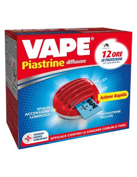 ANTIZANZARE ELETTRICO AD EMANAZIONE 'PIASTRINE' - VAPE | Utensili Store