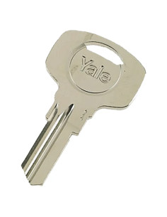 YALE CHIAVE OTTONE NICHELATO 2