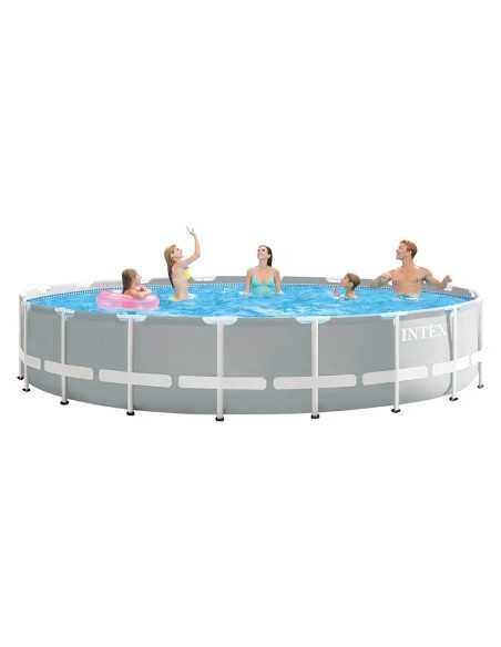 PISCINA CON TELAIO 'LINEA PRISM FRAME' - INTEX | Utensili Store