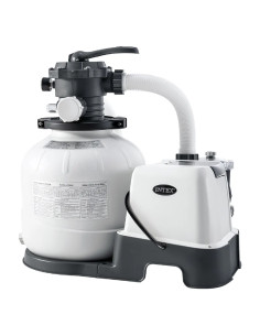 POMPA DI FILTRAGGIO A SABBIA CON CLORINATORE PER PISCINE - INTEX