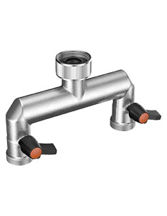 DERIVAZIONE IN METALLO A DUE VIE - CLABER