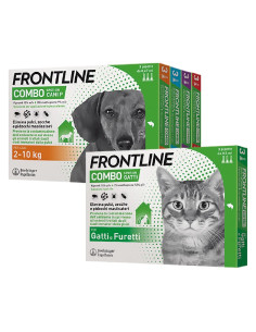 ANTIPARASSITARIO 'FRONTLINE COMBO' gatti/furetti - FRONTLINE