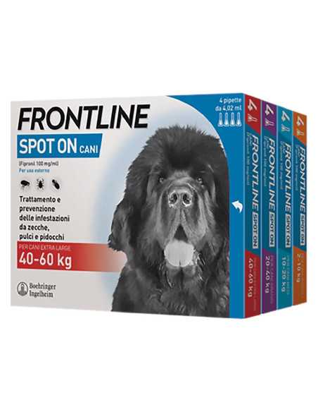 ANTIPARASSITARIO 'FRONTLINE SPOT-ON' cani - FRONTLINE | Utensili Store