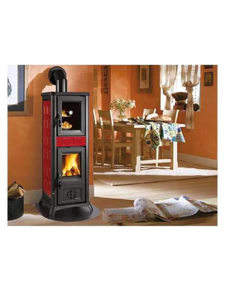 STUFA A LEGNA 'GEMMA FORNO' - NORDICA EXTRAFLAME | Utensili Store