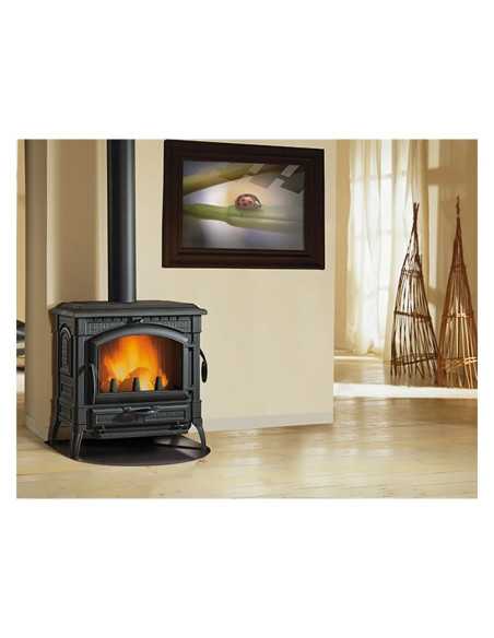 STUFA A LEGNA 'ISOTTA EVO' - NORDICA EXTRAFLAME | Utensili Store
