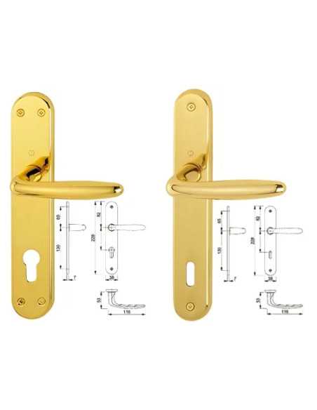 MANIGLIE ROISSY OTTONE - Senza Marca | Utensili Store