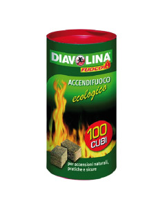 DIAVOLINA 'ACCENDIFUOCO ECOLOGICA' - DIAVOLINA
