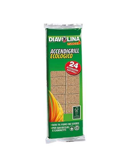 DIAVOLINA 'ACCENDIFUOCO/GRILL ECOLOGICA' - DIAVOLINA | Utensili Store