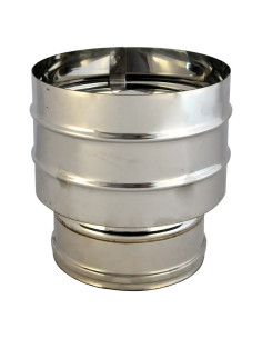 FUMAIOLO A CAPPELLO DOPPIA PARETE 'ANTIVENTO' - KASART