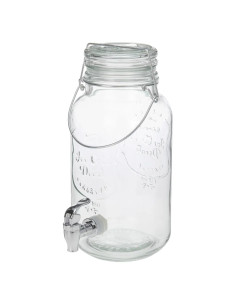 CARAFFA DISPENSER CON TAPPO ERMETICO 4 litri - Senza Marca