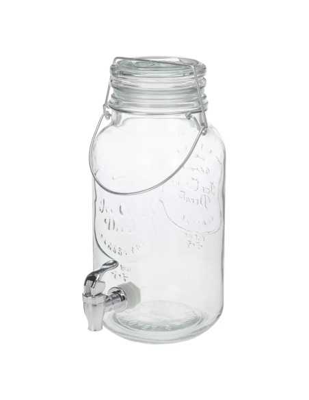 CARAFFA DISPENSER CON TAPPO ERMETICO 4 litri - Senza Marca | Utensili Store