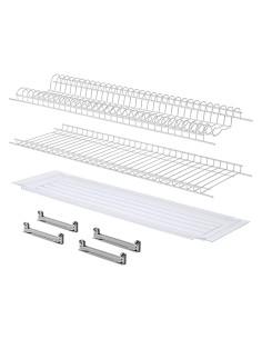 SCOLAPIATTI PER PENSILE IN METALLO VERNICIATO - Senza Marca