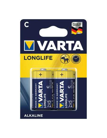 PILA MEZZA TORCIA LONGLIFE 'LR14' - VARTA | Utensili Store