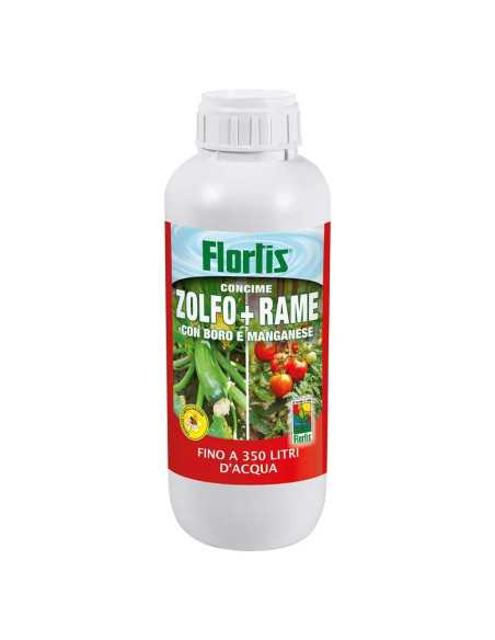 CONCIME LIQUIDO 'ZOLFO + RAME' - FLORTIS | Utensili Store