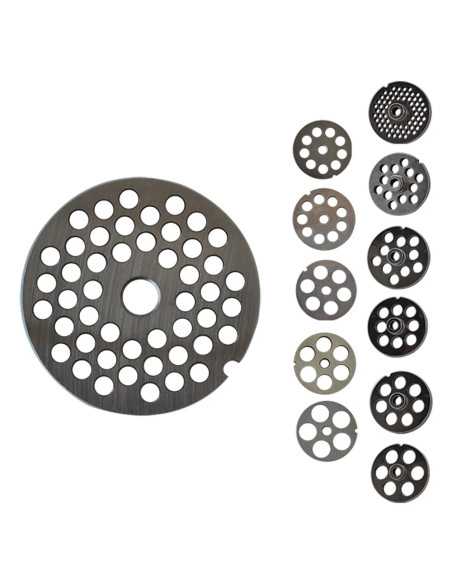 PIASTRA PER TRITACARNE N. 12 F. 18 - REBER | Utensili Store