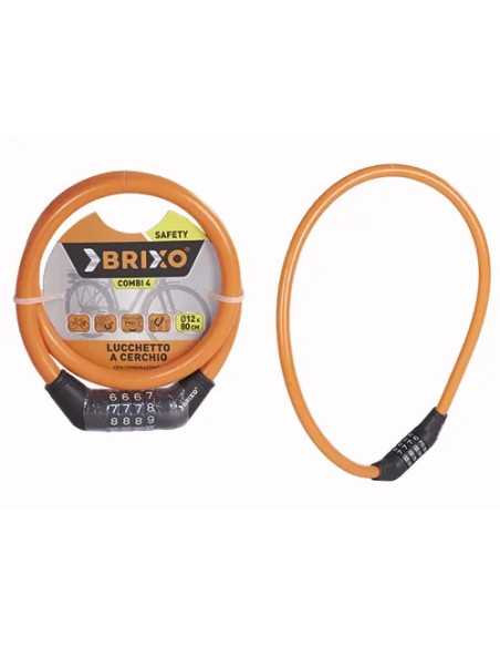 LUCCHETTI BRIXO A CERCHIO P/CICLI COMBI - Senza Marca | Utensili Store