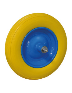 RUOTA POLIURETANICA PER CARRIOLA - Senza Marca