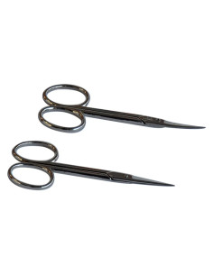 FORBICI PER MANICURE lama curva - DE LUCA