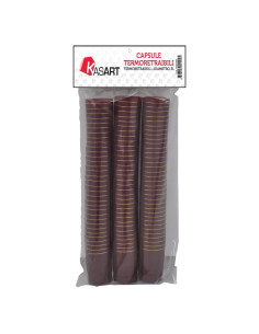 CAPSULE TERMORETRAIBILI PER BOTTIGLIE SPUMANTE bordeaux - KASART