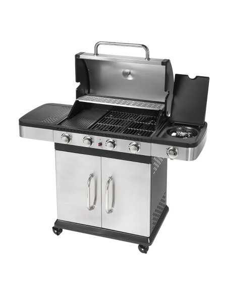BARBECUE A GAS 'INDIANAPOLIS 5 TITANIUM' - OMPAGRILL | Utensili Store