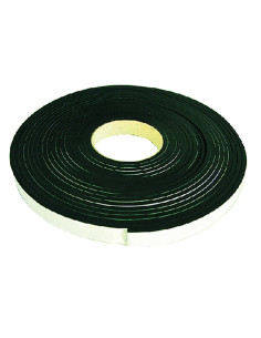 GUARNIZIONE IN GOMMA ADESIVA 'MUSS' NERO - GEKO