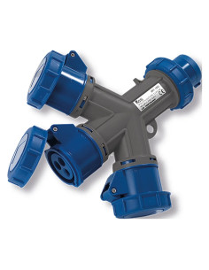 ADATTATORE INDUSTRIALE TRIPLO - ROSI