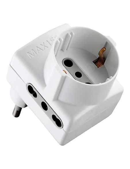 ADATTATORE TRIPLO 'SALVASPAZIO' - ELECTRALINE | Utensili Store
