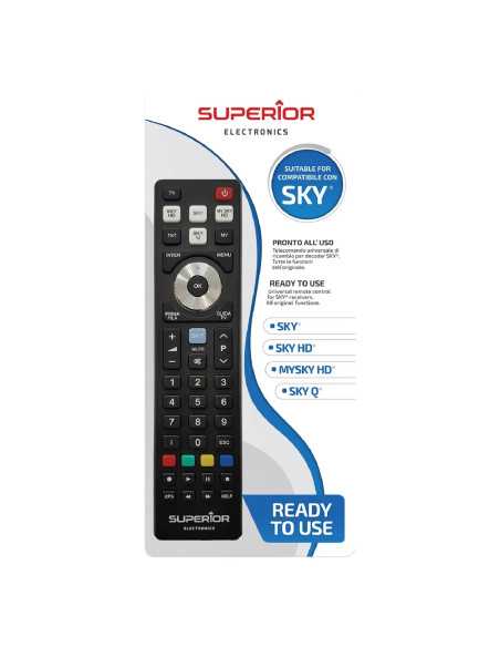 TELECOMANDO COMPATIBILE PER TV 'REPLACEMENT SKY' - SUPERIOR | Utensili Store