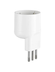 ADATTATORE SINGOLO SPINA ASIMMETRICA 'SALVASPAZIO' - ELECTRALINE