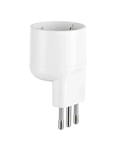 ADATTATORE SINGOLO SPINA ASIMMETRICA 'SALVASPAZIO' - ELECTRALINE | Utensili Store