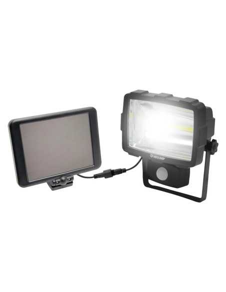 PROIETTORE LED A RICARICA SOLARE 10W - VELAMP | Utensili Store