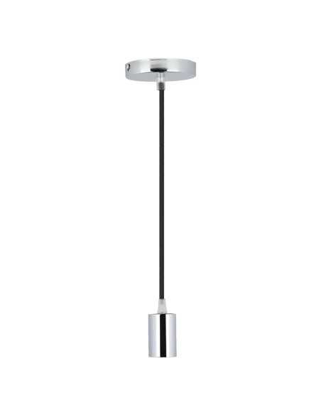 LAMPADARIO IN METALLO CROMATO - VTAC | Utensili Store