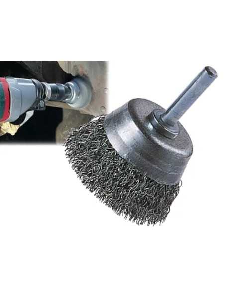 SPAZZOLE ACCIAIO A TAZZA - Senza Marca | Utensili Store