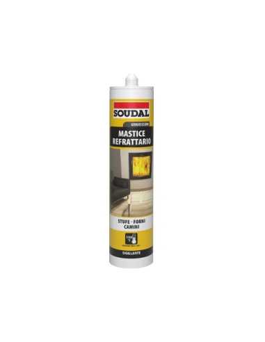 MASTICE REFRATTARIO - SOUDAL | Utensili Store