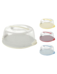 CONTENITORE PORTA TORTE IN PLASTICA - bianco - TONTARELLI