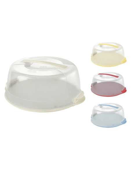 CONTENITORE PORTA TORTE IN PLASTICA - bianco - TONTARELLI | Utensili Store