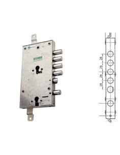 SERRATURE MOTTURA POR.BLIN.  - Senza Marca