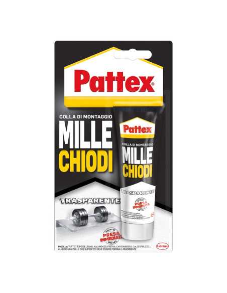 ADESIVO MILLECHIODI 'TRASPARENTE' - PATTEX | Utensili Store