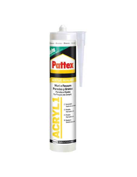 SILICONE ACRILICO bianco - PATTEX | Utensili Store
