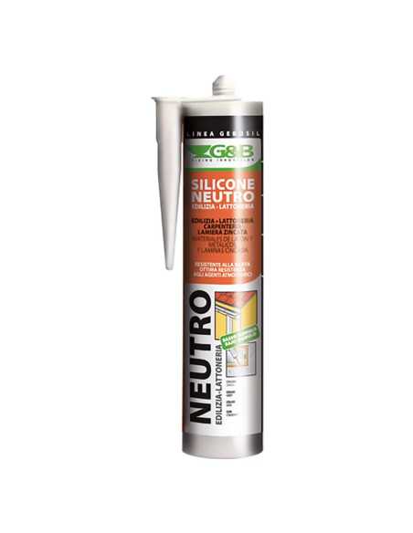 SILICONE NEUTRO PER LATTONERIA 'GEBOSIL' - G&B | Utensili Store